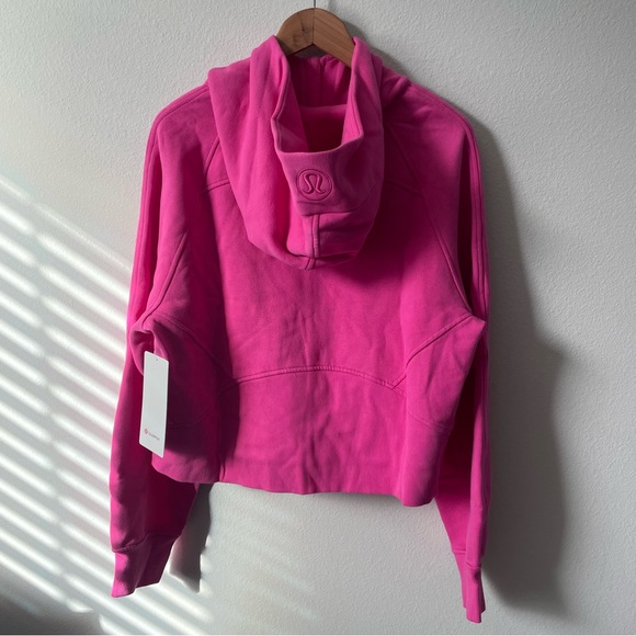 NWT Lululemon Scuba Oversized Full Zip Sonic Pink Size M/L - Picture 2 of 10